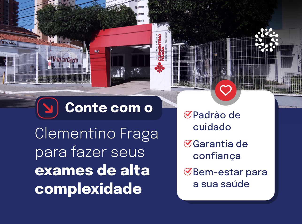 banner excelencia no atendimento e segurança